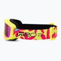 Kinder-Skibrille Giro Chico 2.0 Jr Yellow flowers/amber pink 4