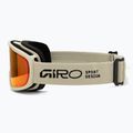 Skibrille Giro Cruz stone stacked/amber scarlet 4