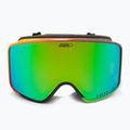 Skibrille Giro Method multi faded/vivid emerald/vivid infrared 3