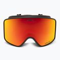 Skibrille Giro Method black stacked/vivid ember/vivid infrared 3