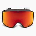 Skibrille Giro Method black/red stacked/vivid ember/vivid infrared 3