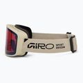 Skibrille Giro Method stone stacked/vivid petrol/vivid infrared 5