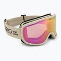 Damen-Skibrille Giro Moxie stone stacked/amber pink/yellow 2