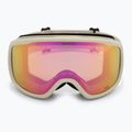 Damen-Skibrille Giro Moxie stone stacked/amber pink/yellow 3