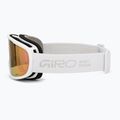 Damen-Skibrille Giro Moxie white stacked/amber pink/yellow 5