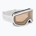 Damen-Skibrille Giro Moxie white stacked/amber gold/yellow 2