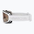 Damen-Skibrille Giro Moxie white stacked/amber gold/yellow 5