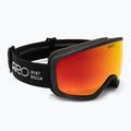 Skibrille Giro Ringo black stacked/vivid ember