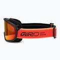 Skibrille Giro Roam red/black faded/amber scarlet/yellow 5