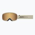 Skibrille Giro Roam stone stacked/amber gold/yellow 6