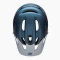 Fahrradhelm Bell 4Forty glänzend blau/grau 4
