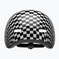 Bell Lil Ripper Kinderfahrradhelm kariert glänzend schwarz/weiß 4