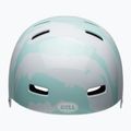 Bell Span Jr Kinderhelm glänzend weiß/blau 3