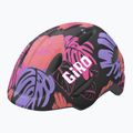 Giro Scamp Integrated MIPS matt schwarz floral Kinder Fahrradhelm 7