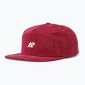 K2 Cord Snapback Hut rot