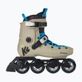 K2 Surge 84 khaki/blaue Rollerskates 3