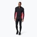 Herren Thermoaktivshirt Smartwool Merino Sport 1/4 Zip black/rythmic red 5