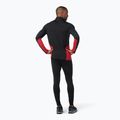 Herren Thermoaktivshirt Smartwool Merino Sport 1/4 Zip black/rythmic red 6