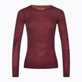 Damen-Thermoaktivshirt Smartwool Intraknit Merino 200 Crew black cherry