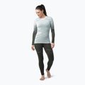 Damen Thermo-T-Shirt Smartwool Intraknit Thermal Merino Base Layer Pattern Crew türkis 16412 2