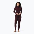 Damen-Thermoaktivshirt Smartwool Thermal Merino Rib Turtleneck black cherry heather 5