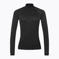 Damen-Thermoaktivshirt Smartwool Thermal Merino Rib Turtleneck charcoal heather