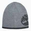 Wintermütze Herren Timberland Reversible Logo Beanie light grey heather