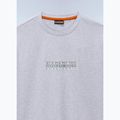 Herren T-Shirt Napapijri S-Box Logo light grey melange 6