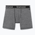 Herren Smartwool Brief Boxed Thermo-Boxershorts mittelgrau heather 3