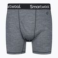 Herren Smartwool Brief Boxed Thermo-Boxershorts mittelgrau heather