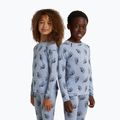 Kinder Funktionssweatshirt Icebreaker Merino 200 Oasis Crewe Bear Tour Zinc Blue/Aop 2