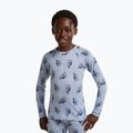 Kinder Funktionssweatshirt Icebreaker Merino 200 Oasis Crewe Bear Tour Zinc Blue/Aop 8