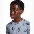 Kinder Funktionssweatshirt Icebreaker Merino 200 Oasis Crewe Bear Tour Zinc Blue/Aop 11