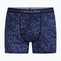 Thermo-Boxershorts für Herren Icebreaker Merino 150 Anatomica Moss Bloom midnight navy/aop
