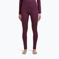 Damen Thermohose Icebreaker Merino 200 Oasis High Rise Leggins dark berry