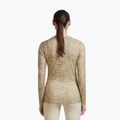 Damen-Longsleeve icebreaker Merino 200 Oasis Crewe Moss Bloom cumin/undyed/aop 3