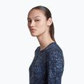 Damen-Longsleeve icebreaker Merino 200 Oasis Crewe Moss Bloom navy/dawn/aop 6
