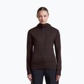 Damenpullover Icebreaker Merino 260 Quantum IV LS Zip Hoodie bittersweet