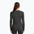 Damen-Funktionssweatshirt Icebreaker Merino 260 Tech Vertex Crewe Black/Snow 3