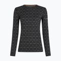 Damen-Funktionssweatshirt Icebreaker Merino 260 Tech Vertex Crewe Black/Snow 5