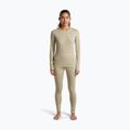 Damen-Funktionssweatshirt Icebreaker Merino 260 Tech Vertex Crewe Undyed/Cumin 2