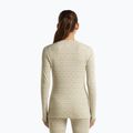 Damen-Funktionssweatshirt Icebreaker Merino 260 Tech Vertex Crewe Undyed/Cumin 3