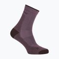 Damensocken Icebreaker Merino Hike+ Ultralight Quarter grey plum/bittersweet 2