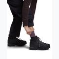 Damensocken Icebreaker Merino Hike+ Ultralight Quarter grey plum/bittersweet 5