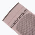 Damen Socken Icebreaker Merino Hike+ Ultralight Quarter pink quartz/porcini 3