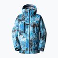 Herren Snowboardjacke The North Face Bedruckte Dragline blau NF0A7ZUF9C11 13