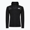 Herren trekking Sweatshirt The North Face Reaxion Fleece F/Z Hoodie schwarz-grau NFA7Z9OKT1