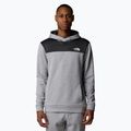 Herren The North Face Reaxion Fleece P/O Hoodie tnf hellgrau heather/ asphaltgrau