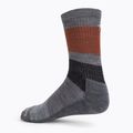 Smartwool Everyday Blocked Stripe Crew grau Trekkingsocken SW001940052 2