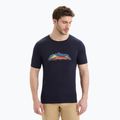 Herren Thermo-T-Shirt icebreaker Tech Lite II 7 Mountain Tops navy blau IB0A56VE4011